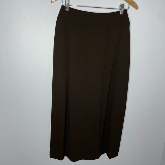 State of Claude Montana Vintage Jacket and Skirt Suit Set Brown Women's 6 - Picture 7 of 16